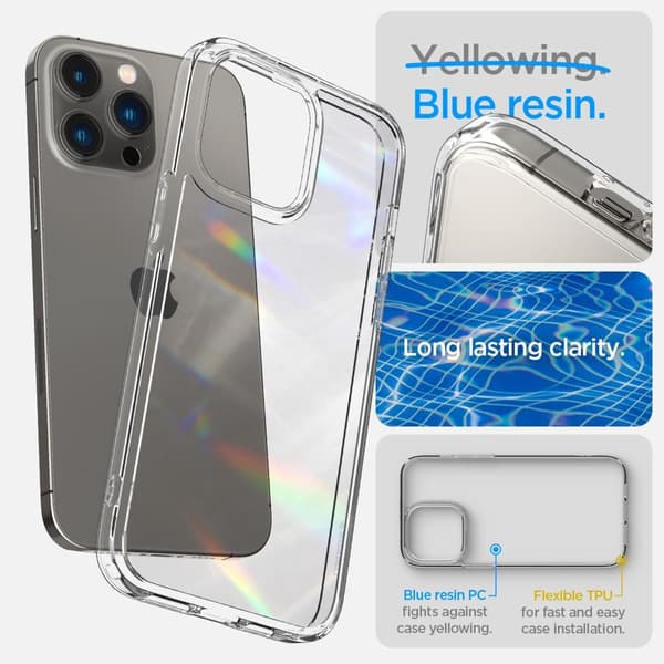 Spigen iPhone 14 Pro Max Cover Ultra Hybrid Crystal Clear