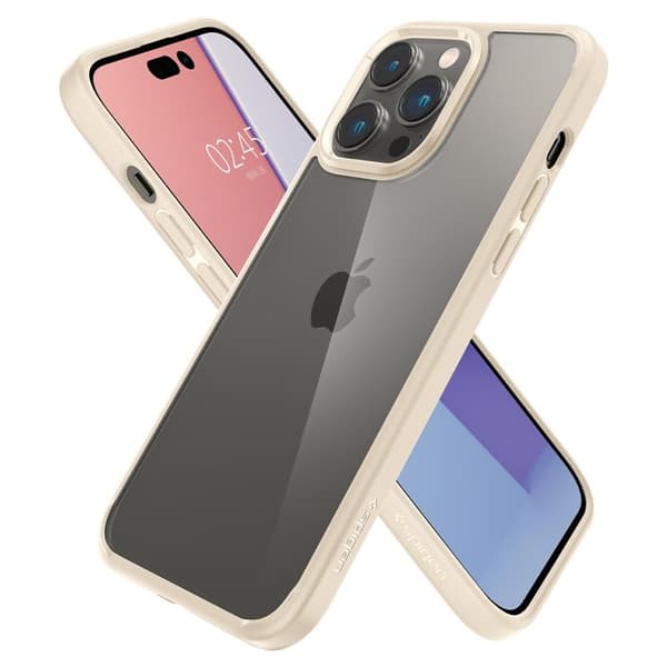Spigen iPhone 14 Pro Max Cover Ultra Hybrid Sand Beige