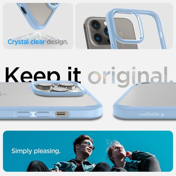 Spigen iPhone 14 Pro Max Kuori Ultra Hybrid Sierra Blue