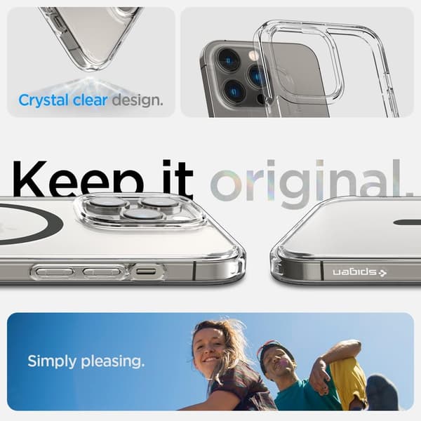 Spigen iPhone 14 Pro Max Skal Ultra Hybrid MagFit Graphite
