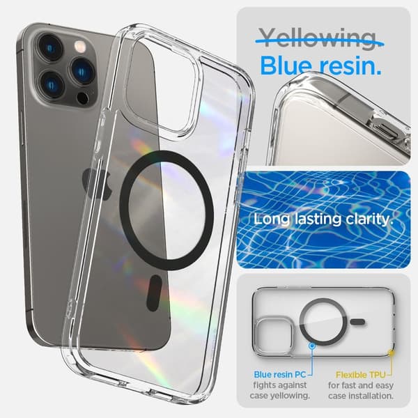 Spigen iPhone 14 Pro Max Skal Ultra Hybrid MagFit Graphite