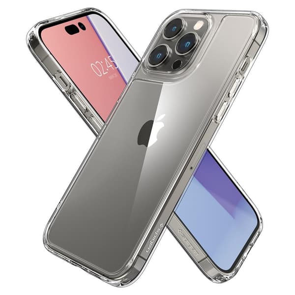 Spigen iPhone 14 Pro Max Cover Quartz Hybrid Crystal Clear