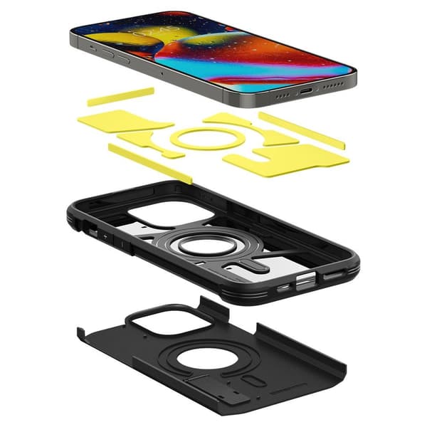 Spigen iPhone 14 Pro Max Cover Tough Armor MagFit Sort