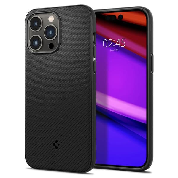 Spigen iPhone 14 Pro Max Cover Mag Armor MagFit Matte Black