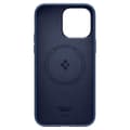 Miniatyrbild 4 av 9: Spigen iPhone 14 Pro Max Skal Silicone Fit MagFit Navy Blue