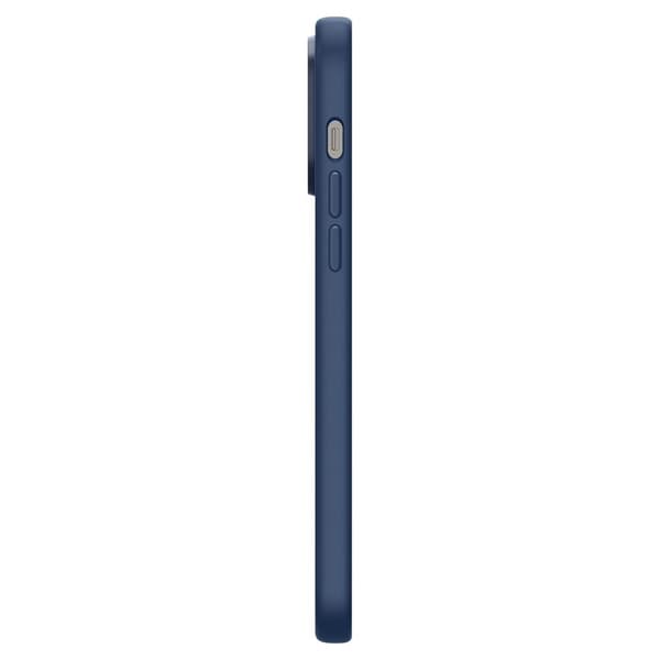 Spigen iPhone 14 Pro Max Skal Silicone Fit MagFit Navy Blue