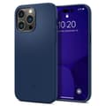 Miniatyrbild 1 av 9: Spigen iPhone 14 Pro Max Skal Silicone Fit MagFit Navy Blue