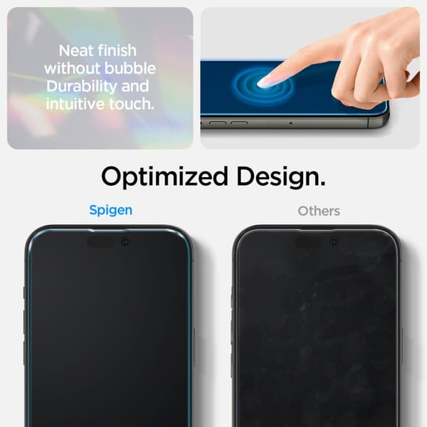 Spigen iPhone 14 Pro Max Cover Skærmbeskytter Crystal Pack Crystal Clear