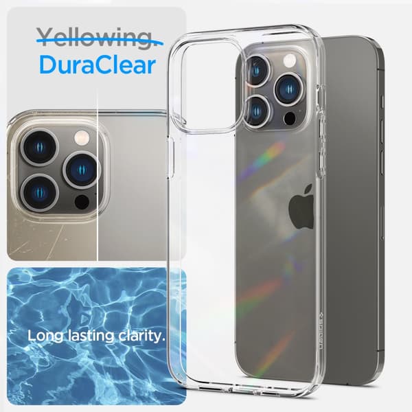Spigen iPhone 14 Pro Max Cover Skærmbeskytter Crystal Pack Crystal Clear