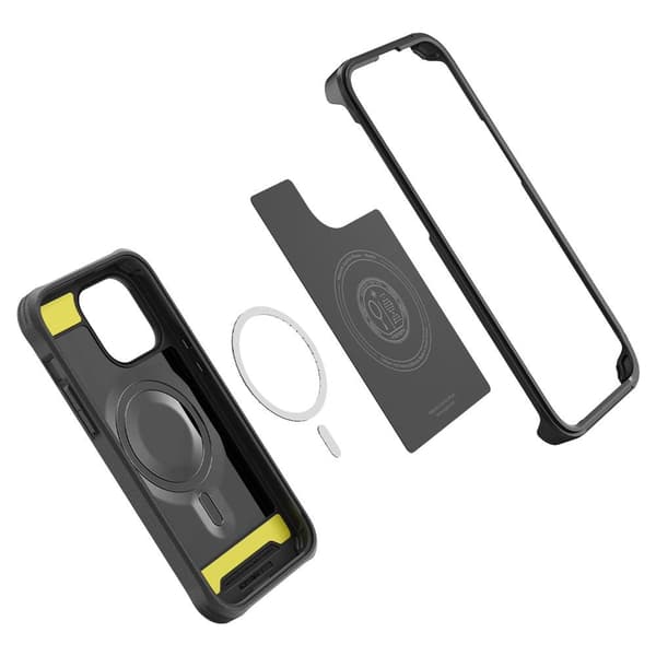Spigen iPhone 14 Pro Max Kuori Geo Armor 360 MagFit Musta