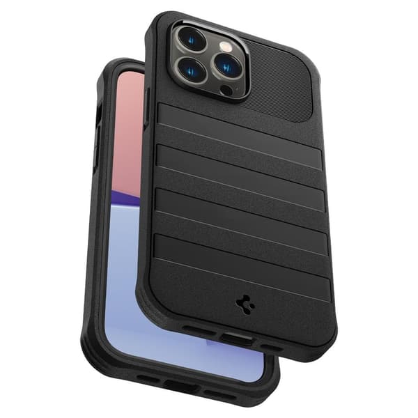 Spigen iPhone 14 Pro Max Kuori Geo Armor 360 MagFit Musta
