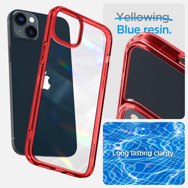 Spigen iPhone 14 Plus Cover Ultra Hybrid Red Crystal