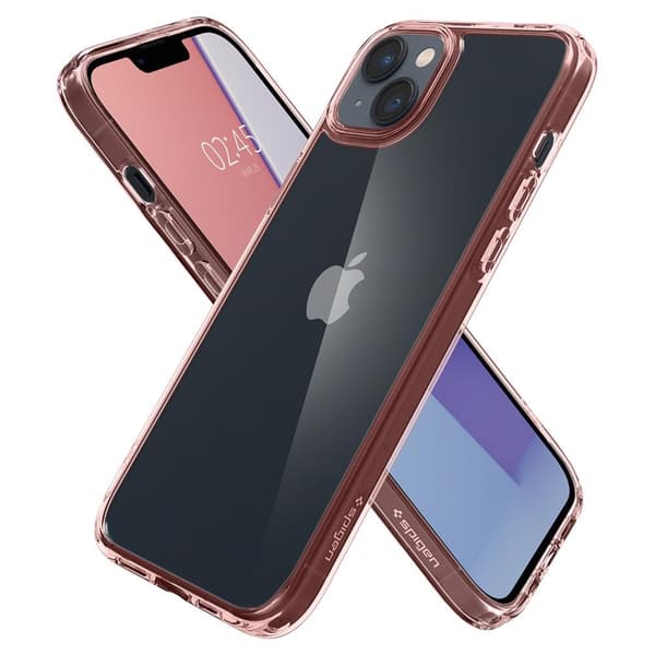Spigen iPhone 14 Plus Skal Ultra Hybrid Rose Crystal