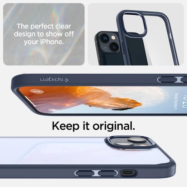 Spigen iPhone 14 Plus Kuori Ultra Hybrid Navy Blue