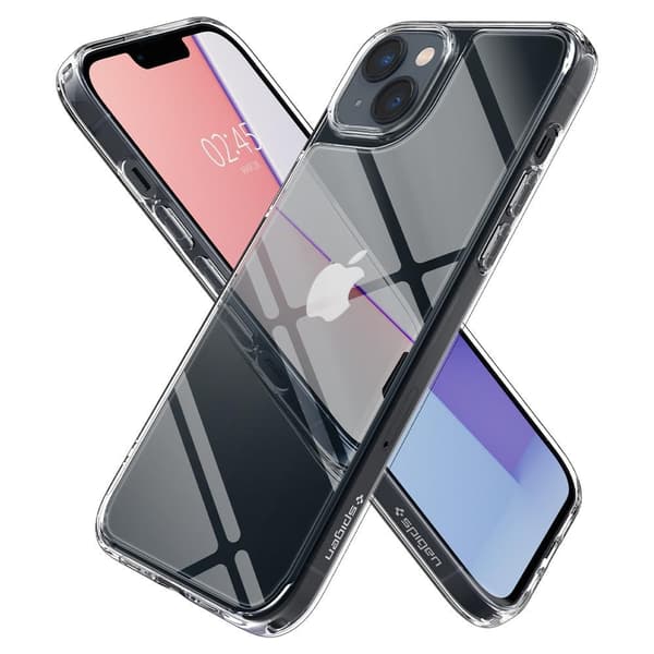 Spigen iPhone 14 Plus Cover Quartz Hybrid Crystal Clear