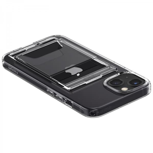 Spigen iPhone 14 Plus Skal Crystal Slot Dual Crystal Clear