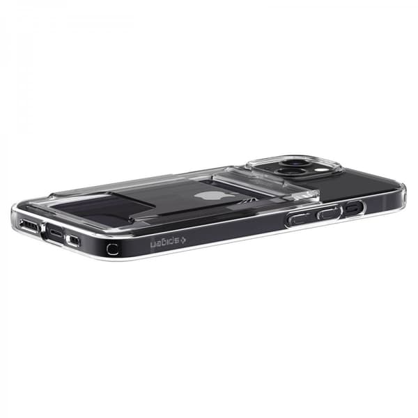 Spigen iPhone 14 Plus Skal Crystal Slot Dual Crystal Clear
