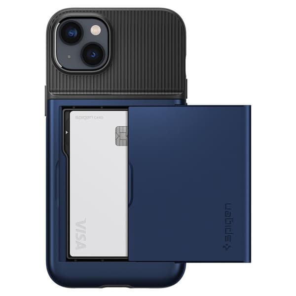 Spigen iPhone 14 Plus Cover Slim Armor CS Navy Blue