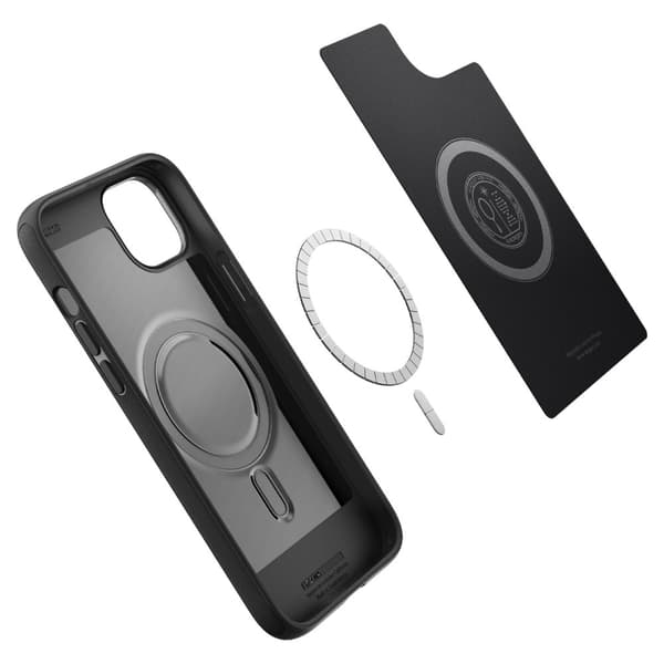 Spigen iPhone 14 Plus Kuori Mag Armor MagFit Matte Black
