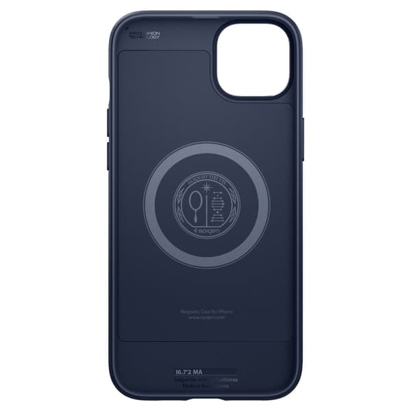 Spigen iPhone 14 Plus Skal Mag Armor MagFit Navy Blue