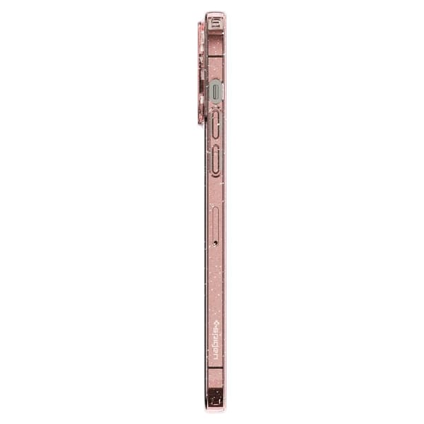 Spigen iPhone 14 Pro Kuori Liquid Crystal Glitter Rose Quartz