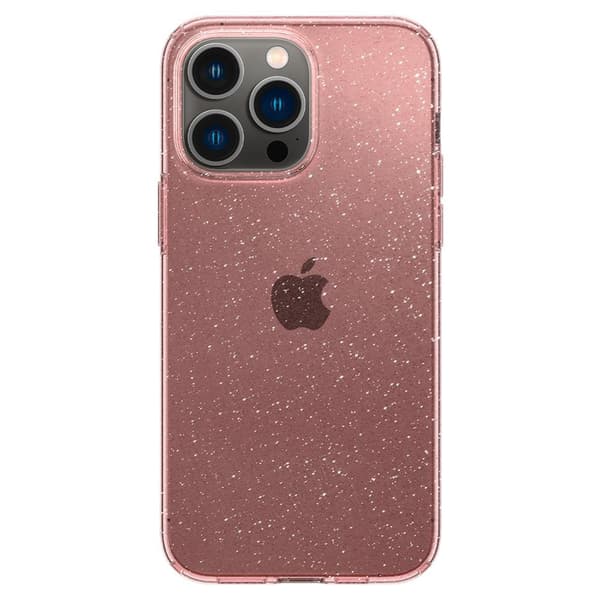 Spigen iPhone 14 Pro Kuori Liquid Crystal Glitter Rose Quartz