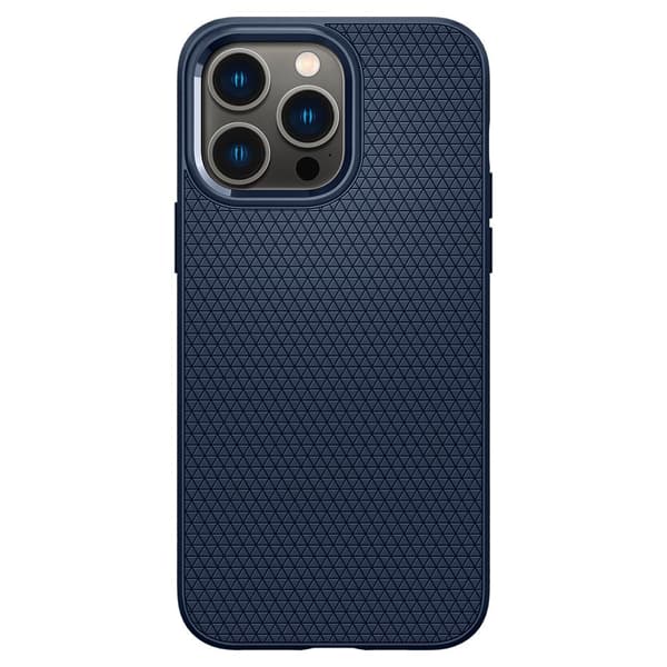 Spigen iPhone 14 Pro Cover Liquid Air Navy Blue