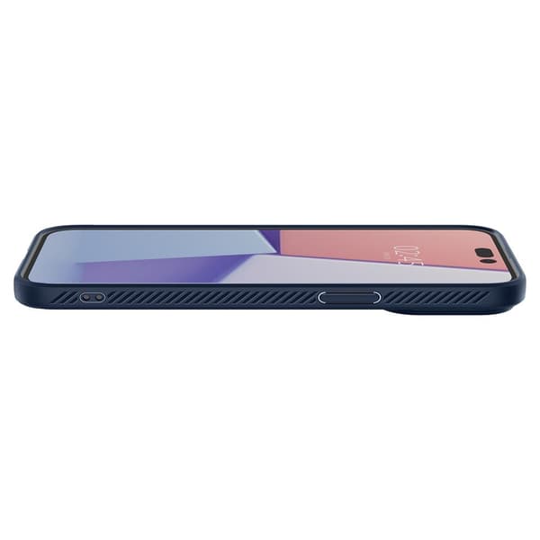 Spigen iPhone 14 Pro Cover Liquid Air Navy Blue