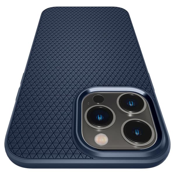 Spigen iPhone 14 Pro Cover Liquid Air Navy Blue