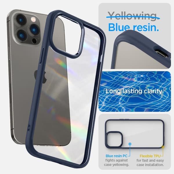Spigen iPhone 14 Pro Cover Ultra Hybrid Navy Blue