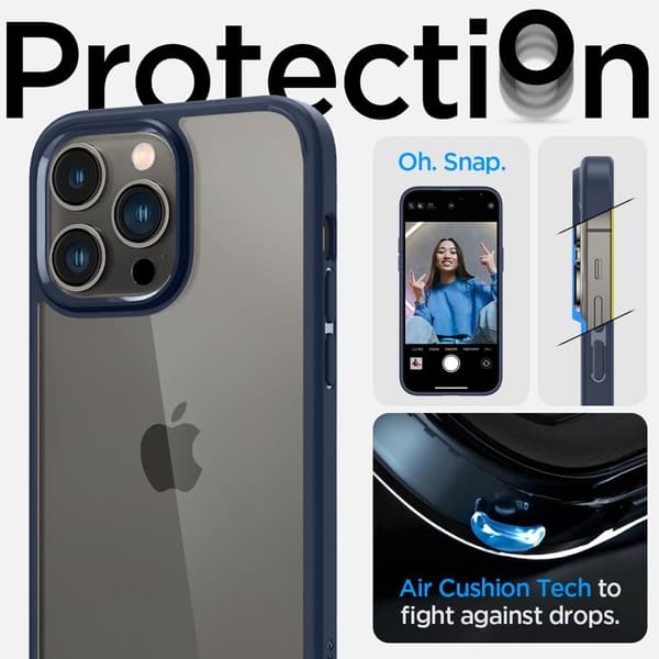 Spigen iPhone 14 Pro Cover Ultra Hybrid Navy Blue