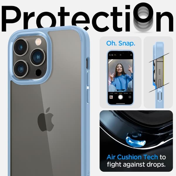 Spigen iPhone 14 Pro Cover Ultra Hybrid Sierra Blue