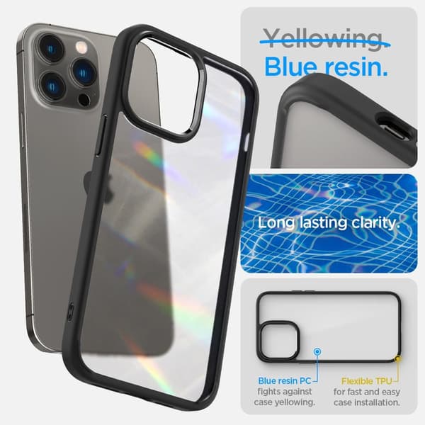 Spigen iPhone 14 Pro Cover Ultra Hybrid Frost Black