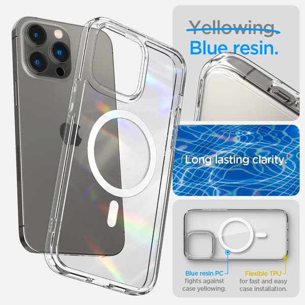 Spigen iPhone 14 Pro Kuori Ultra Hybrid MagFit White