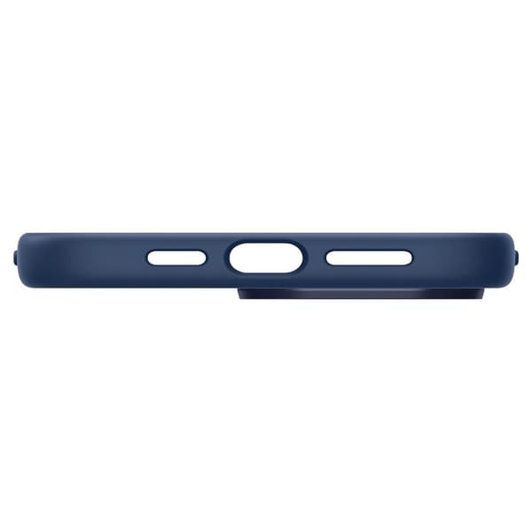 Spigen iPhone 14 Pro Cover Silicone Fit MagFit Navy Blue