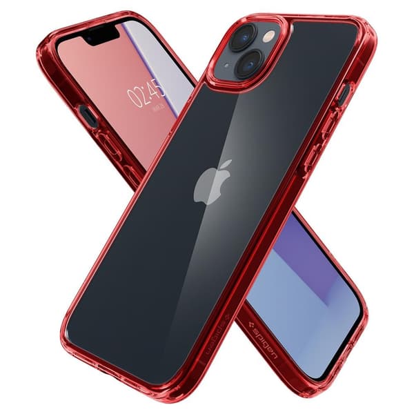 Spigen iPhone 14 Cover Ultra Hybrid Red Crystal