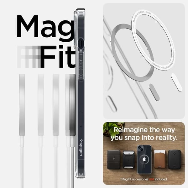 Spigen iPhone 14 Kuori Ultra Hybrid MagFit Carbon Fiber