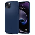 Miniatyrbild 1 av 9: Spigen iPhone 14 Skal Silicone Fit MagFit Navy Blue