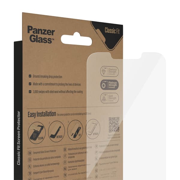PanzerGlass iPhone 13/iPhone 13 Pro/iPhone 14 Näytönsuoja Classic Fit