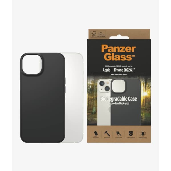 PanzerGlass iPhone 14 Cover Biodegradable Case Sort