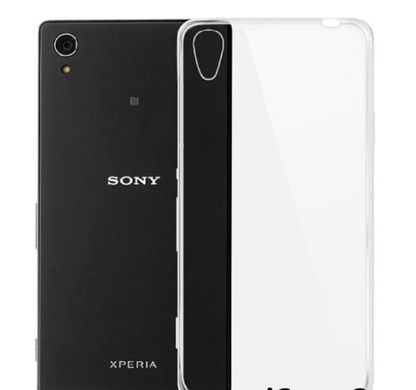 Sony M4 Aqua Skall i gjennomsiktig gummi