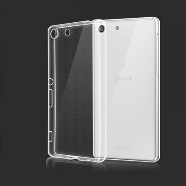Sony Xperia M5 Skall i gjennomsiktig gummi