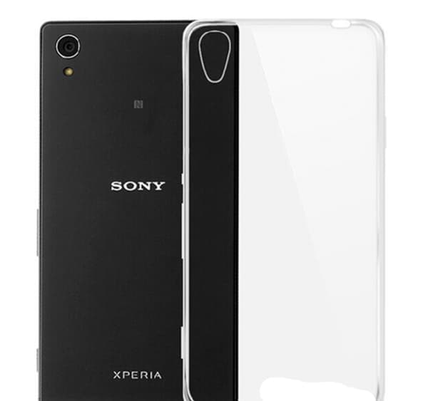 Sony Z1 Compact Skall i gjennomsiktig gummi