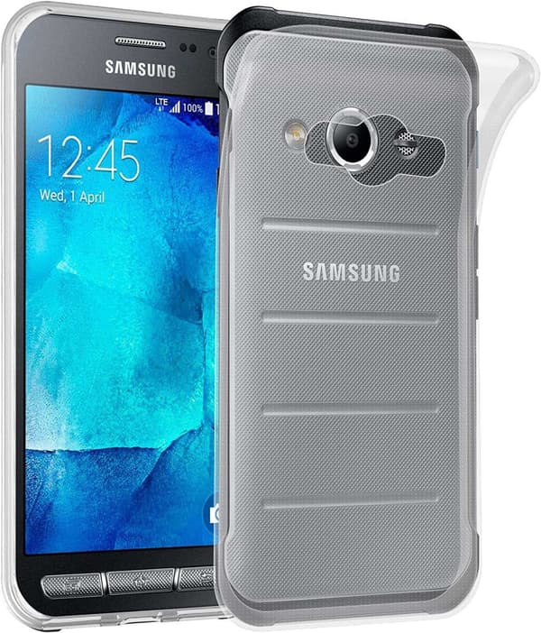 Samsung Xcover 3 Skall i gjennomsiktig gummi