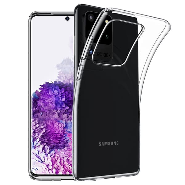 Samsung S20 Ultra Skal i gennemsigtigt gummi