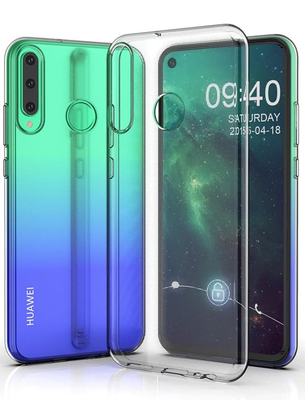 Huawei P40 Lite E Skall i gjennomsiktig gummi