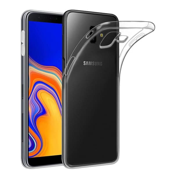 Samsung J6 Plus Skall i gjennomsiktig gummi