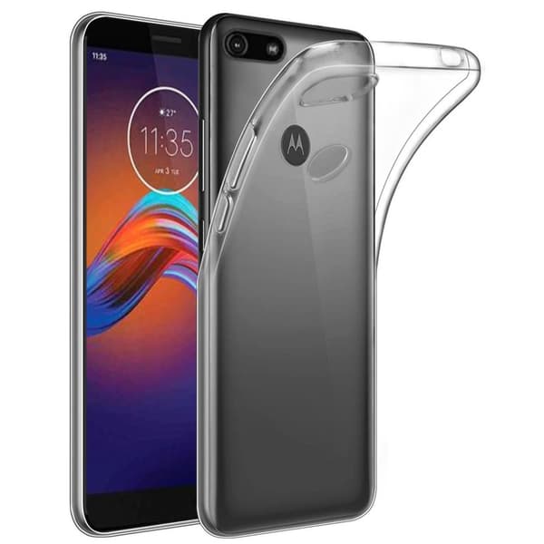 Motorola Moto E6 Play Skall i gjennomsiktig gummi