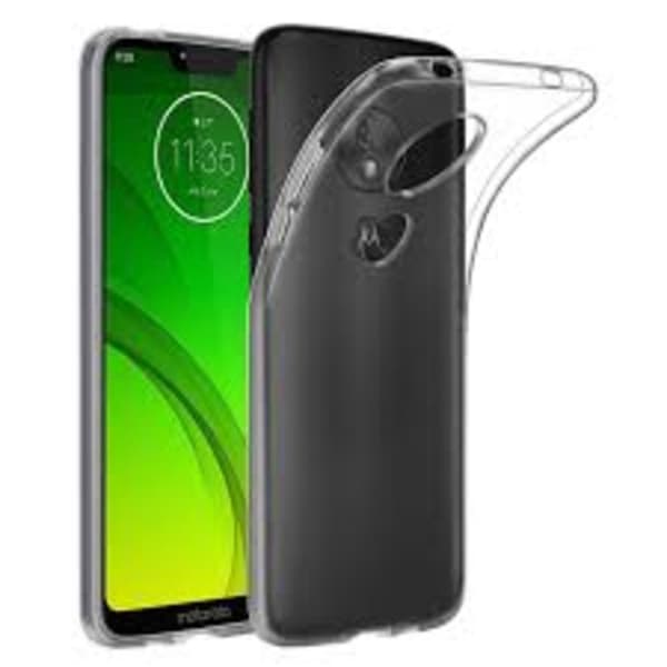 Motorola Moto G7 Power Skall i gjennomsiktig gummi