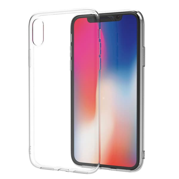 iPhone X/Xs Skall i gjennomsiktig gummi